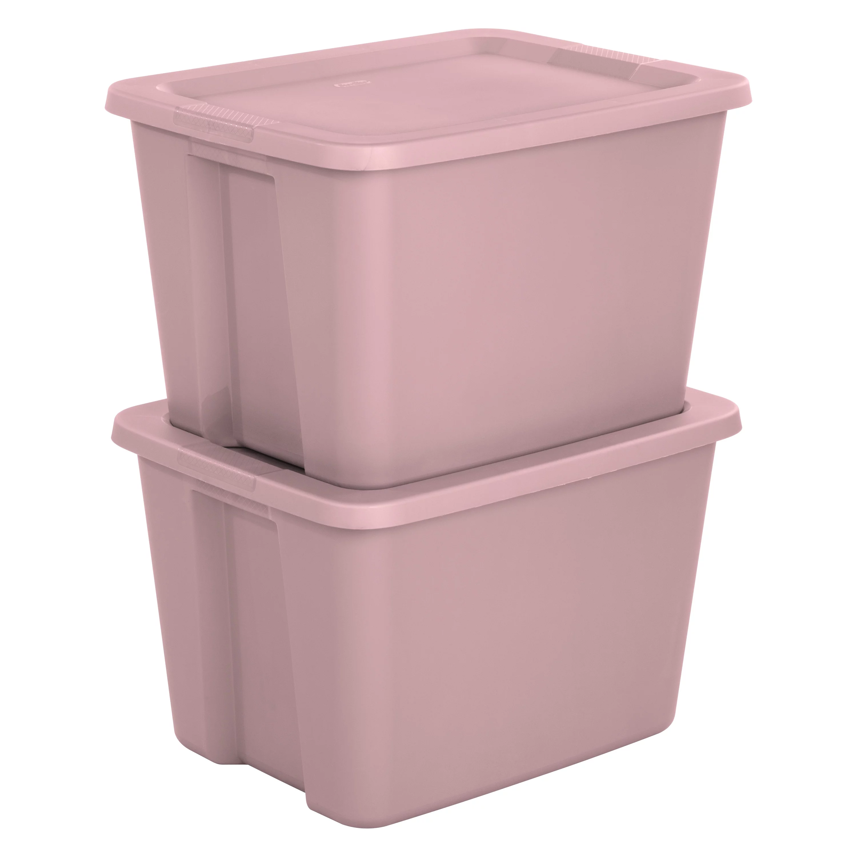 Sterilite 18 Gallon Tote Box Plastic, Gray, Set of 8