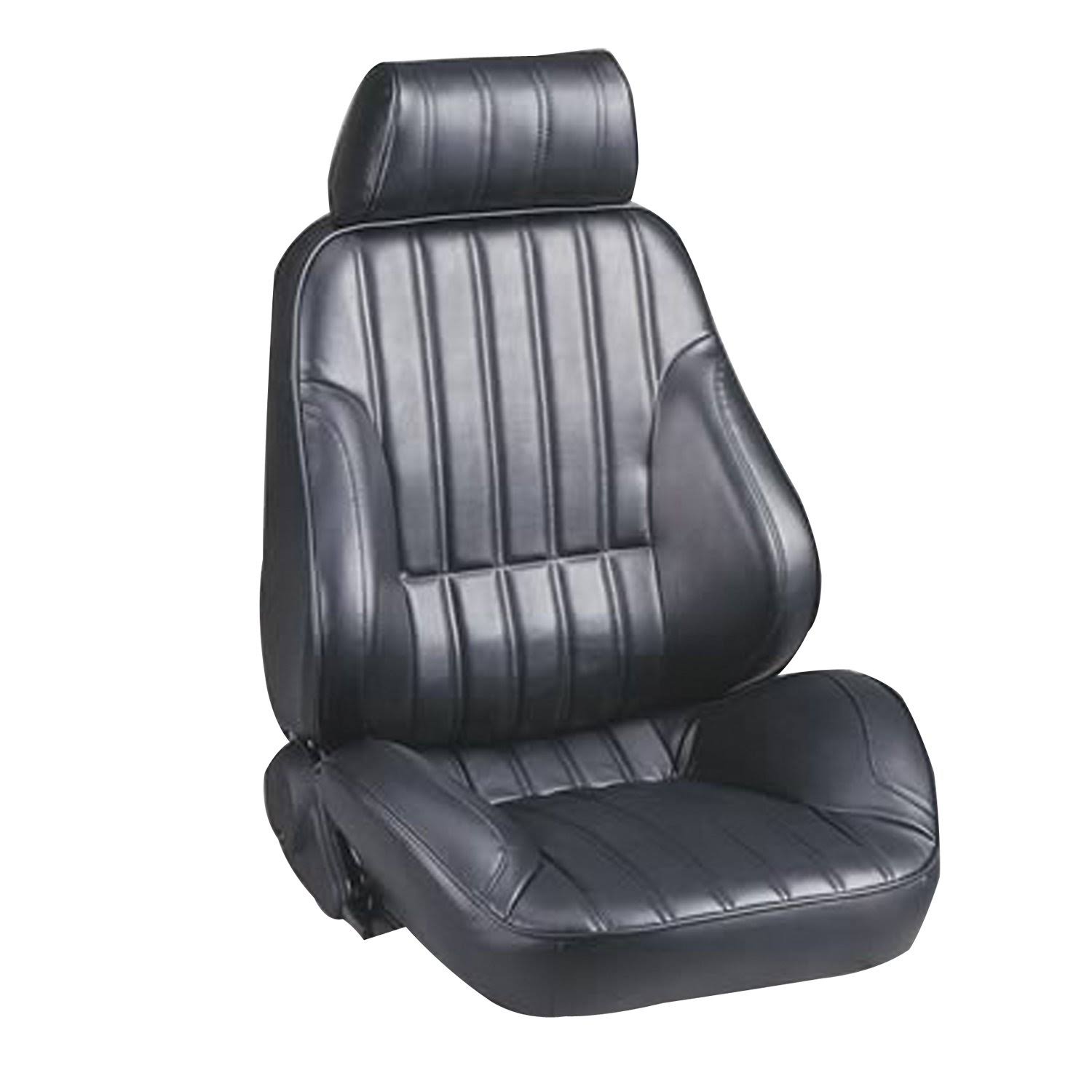 Procar by Scat 80-1000-51r Rally Series 1000 Black Vinyl Right Recliner Seat