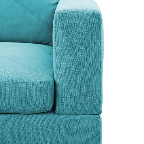 97" W Sectional Couches for Living Room, Flannel Modular Sectional Sofa Set for Living Room Couch, L Shape Couch for Living Room Furniture Sets
