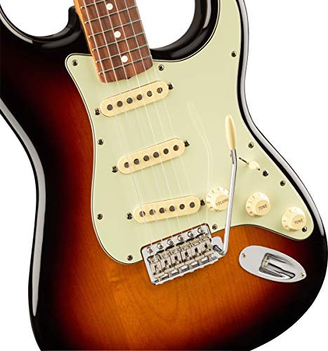 Fender Vintera 60s Stratocaster Electric Guitar, with 2-Year Warranty, 3-Color Sunburst, Pau Ferro Fingerboard