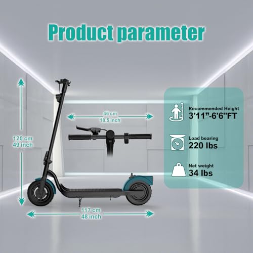 Electric Scooter Adults, Foldable 8.5" Tires E Scooter for Adults, 19 Mph, 350W Motor Fast Cooter