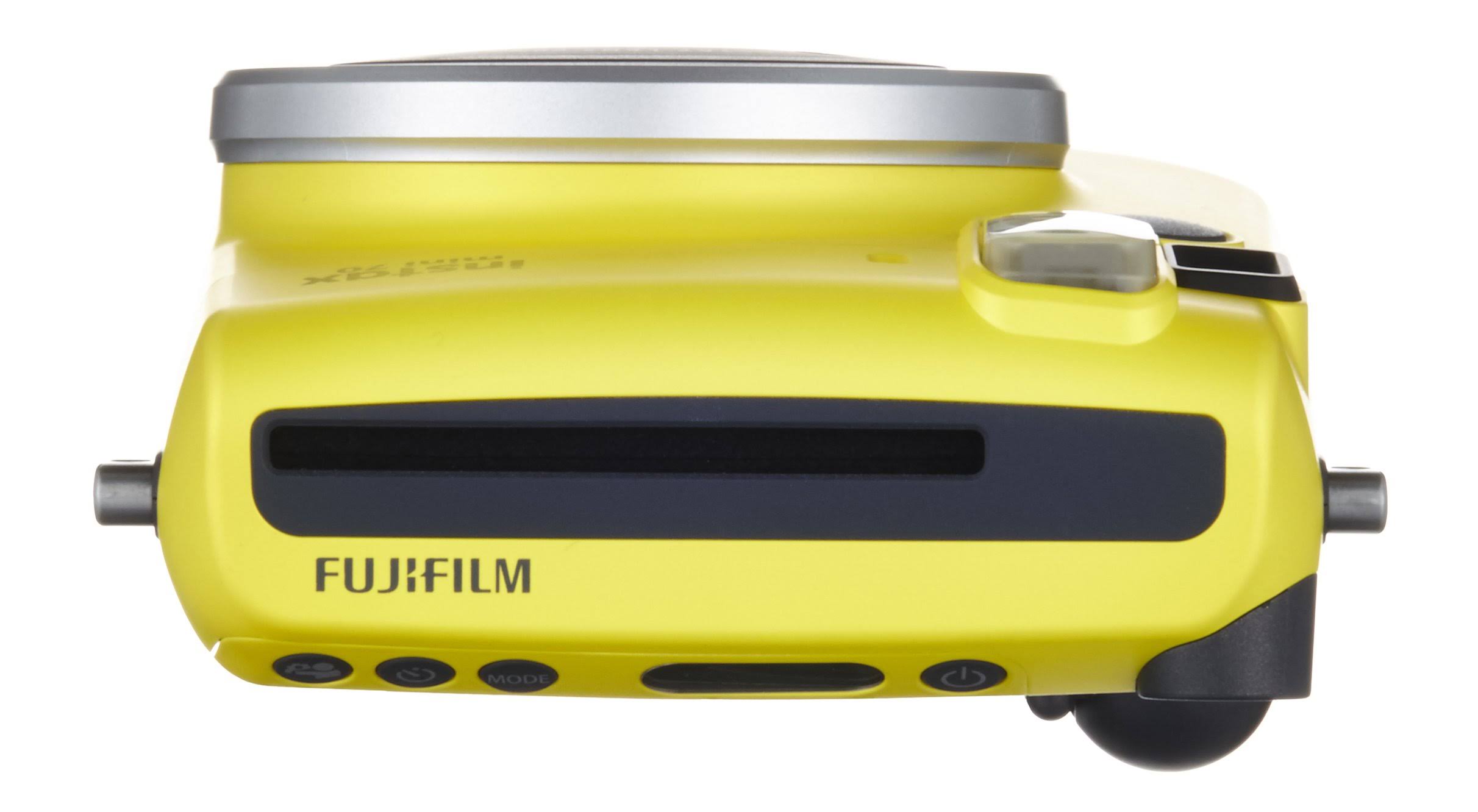 Fujifilm Instax Mini 70 Instant Camera with 60mm Lens - Canary Yellow