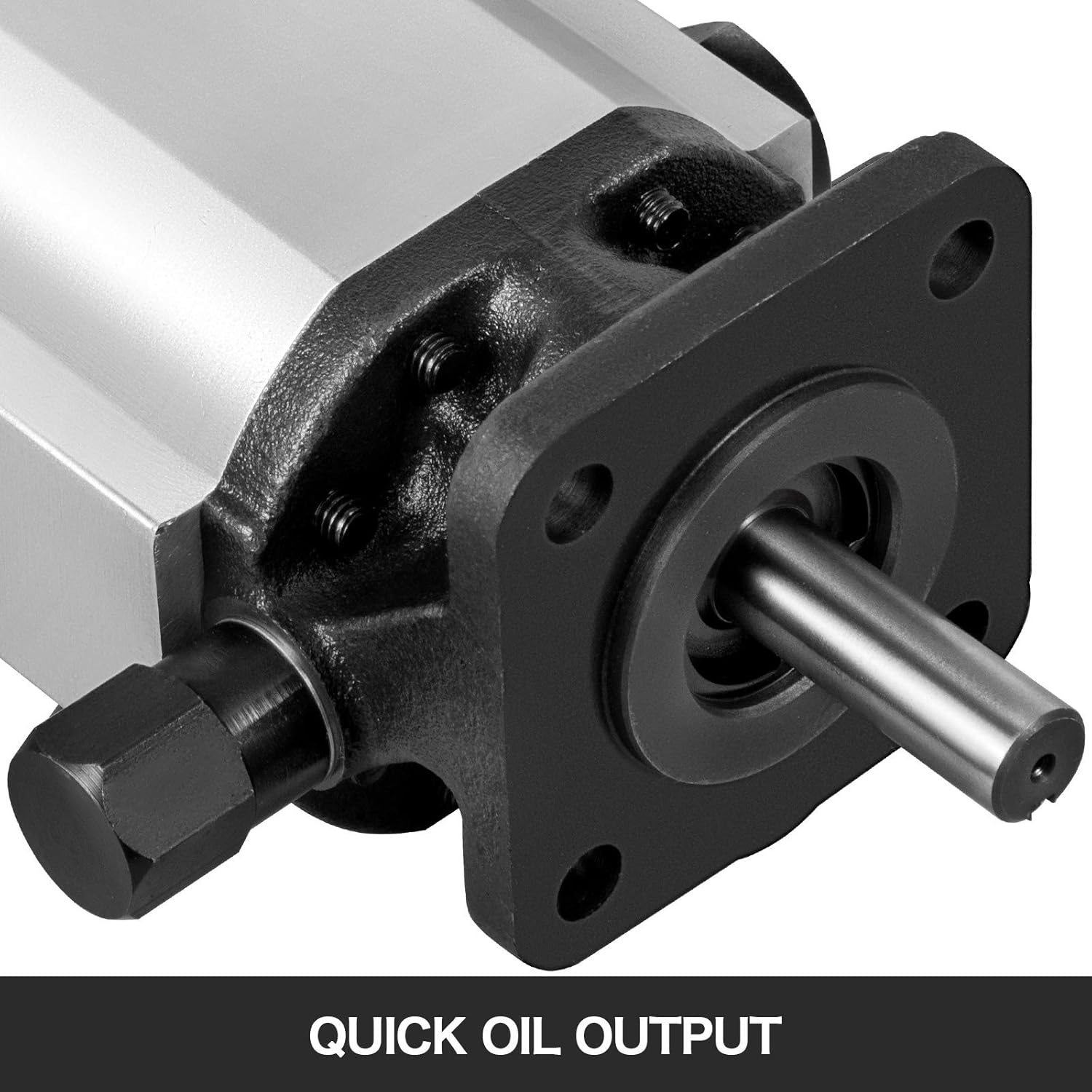 Bestauto Hydraulic Pump 16 GPM Hydraulic Motor 2 Stage Hydraulic Pump Log Splitter Hydraulic Pump Wood Splitter Pumps Log Splitter Hydraulic Built