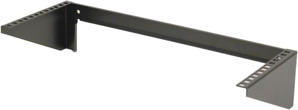 NavePoint 3U 19 Inch Vertical Wall Mount Rack Wall Mountable Server Rack w/Hardware Black
