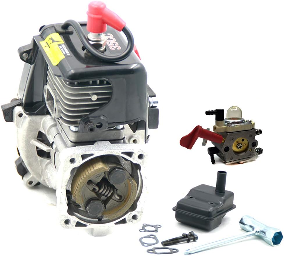 FLMLF 35CC 2 Stroke Engine fit for 1/5 Hpi rovan kingmotor Baja Lois 5ive T DBXL REDCAT FG CAR GoPed