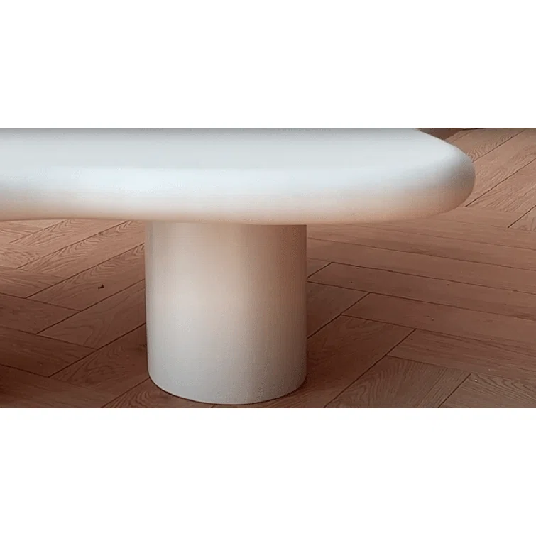 Jurita 4 Legs Wood Cloud Coffee Table - Radiant Selections