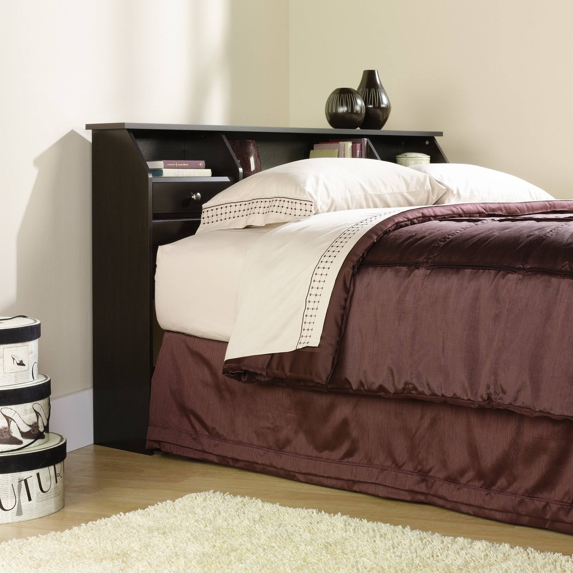 Sauder Shoal Creek Bookcase Headboard, Brown, Full/Queen