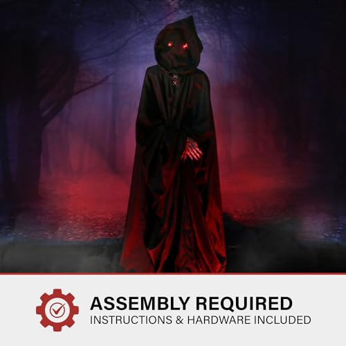 Haunted Hill Farm 5.9 ft. Animatronic Lurching Woman by Tekky, Halloween Animatronic, Scary Indoor House Prop & Decoration