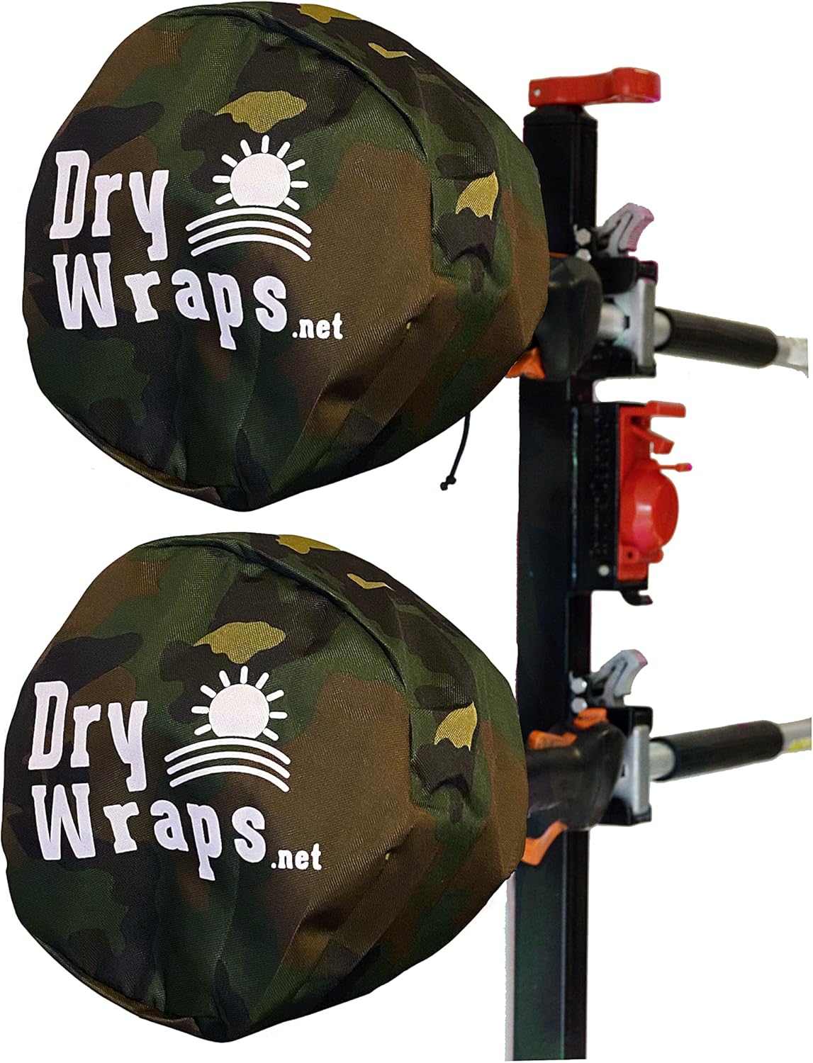 Waterproof Trimmer Cover - DRYWRAPS (Three Pack) - Edger, Pole Saw, for STIHL Echo Husqvarna … (red)
