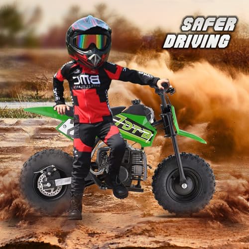 Superrio 49CC 2-Stroke Gas Power Mini Dirt Bike Dirt Off Road Motorcycle (Red)