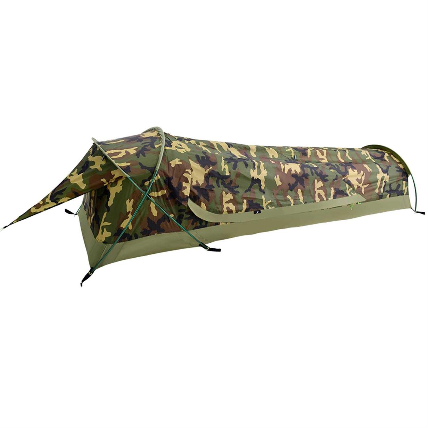 GEERTOP Ultralight 1 Person Bivy Tent for Camp Waterproof Single Man Tent for Camping Hiking Backpacking Hunting Outdoor Survival Gear
