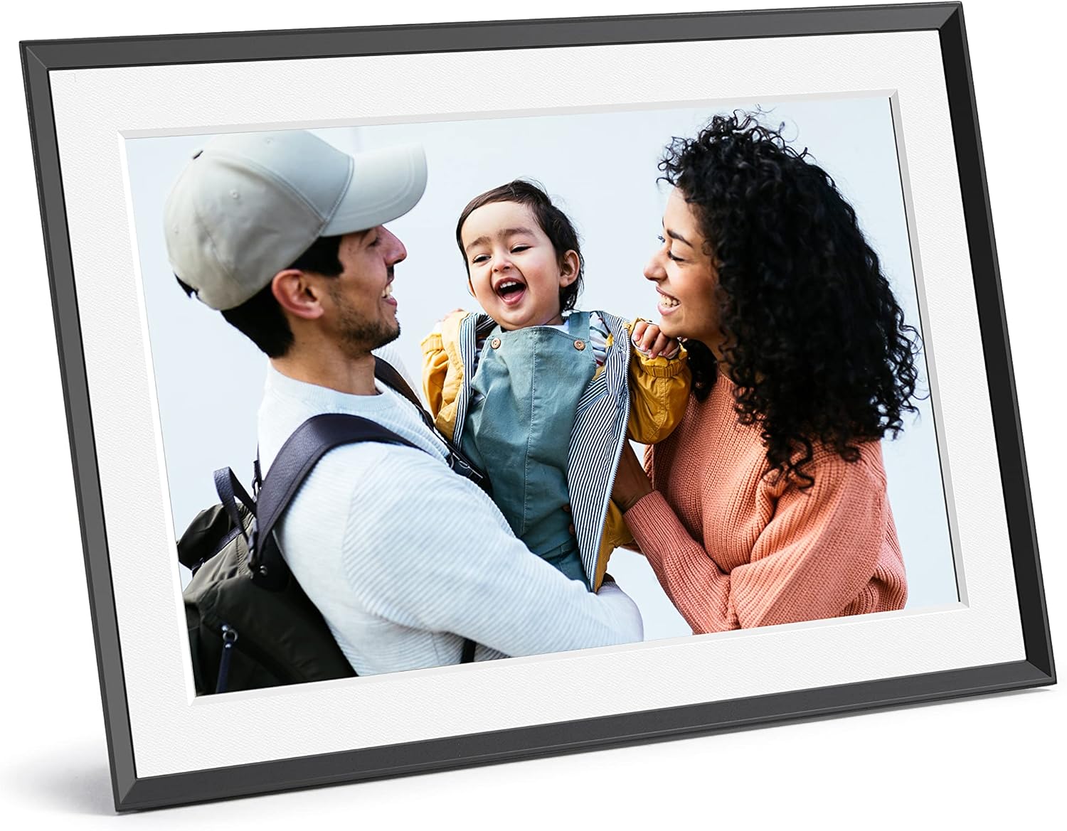 Aura Carver Smart Digital Picture Frame 10.1 Inch HD WiFi Cloud Digital Frame Free Unlimited Storage Easy Setup to Send Photos Remotely Via App More