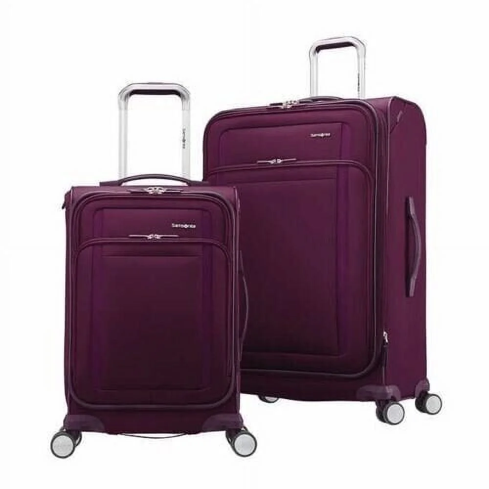 Samsonite Renew 2-Piece Luggage Set Deep Purple Softside - Radiant Selections