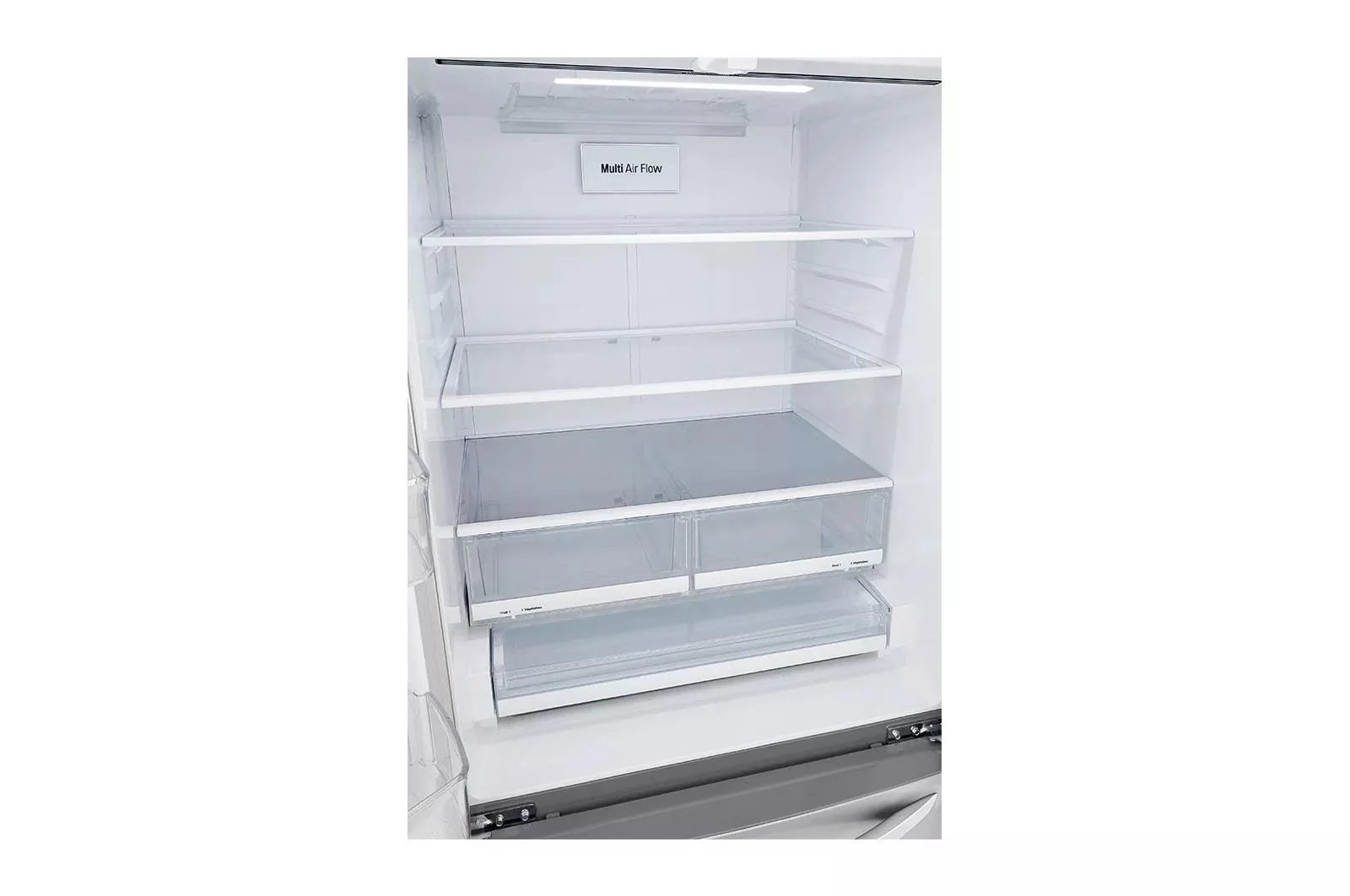 Lg Lrfcs25d3 33" Wide 25.1 Cu. Ft. Energy Star Rated French Door Refrigerator - PrintProof