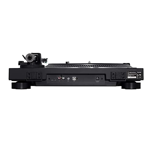 Audio-Technica AT-LP120XBT-USB-BK Wireless Direct-Drive Turntable, Black