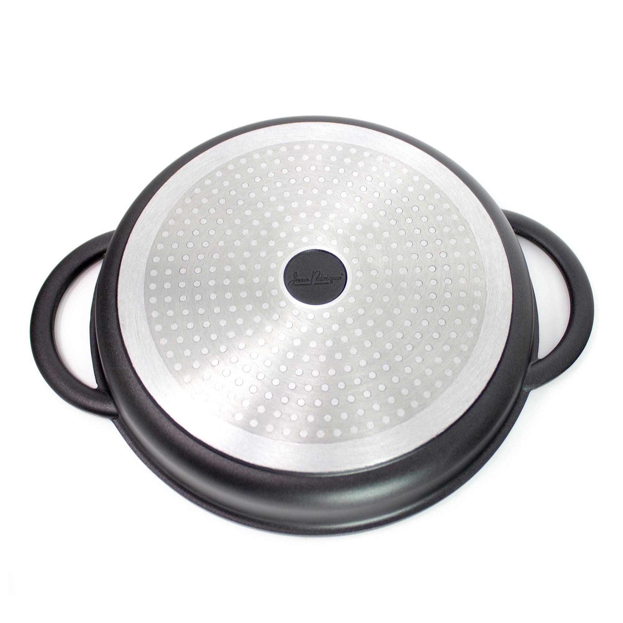 Jean Patrique The Whatever Pan - Cast Aluminium Griddle Pan with Glass Lid
