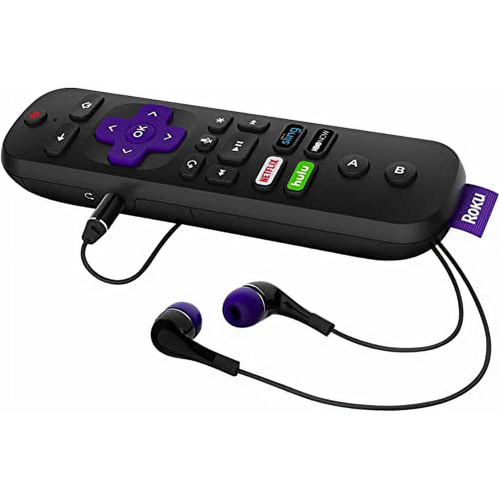 Roku Ultra | 4K/HDR/HD Streaming Player with Enhanced Remote (Voice, Remote Finder, Headphone Jack, TV Power and Volume), Ethernet