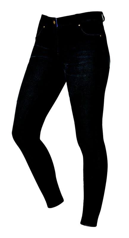 Dublin Shona Full Suede Seat Denim Breeches - 20/38x22 Ash