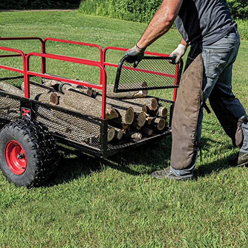 YUTRAX® HC1750 Trailer, Heavy-Duty Trailer, 1750 lb. Load Capacity, Heavy-Duty Steel Construction, Haul 28 Cub Feet, Minimal Assembly