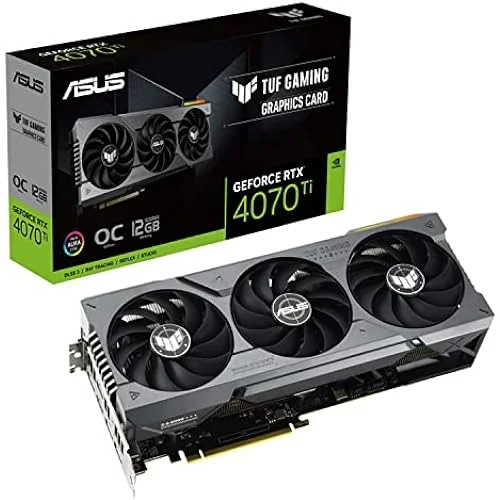 ASUS NVIDIA GeForce RTX 4070 Ti Video Card OC edition 12GB GDDR6X TUF-RTX4070TI-O12G-GAMING Domestic Product - Curated Treasures Market