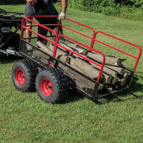 YUTRAX® HC1750 Trailer, Heavy-Duty Trailer, 1750 lb. Load Capacity, Heavy-Duty Steel Construction, Haul 28 Cub Feet, Minimal Assembly