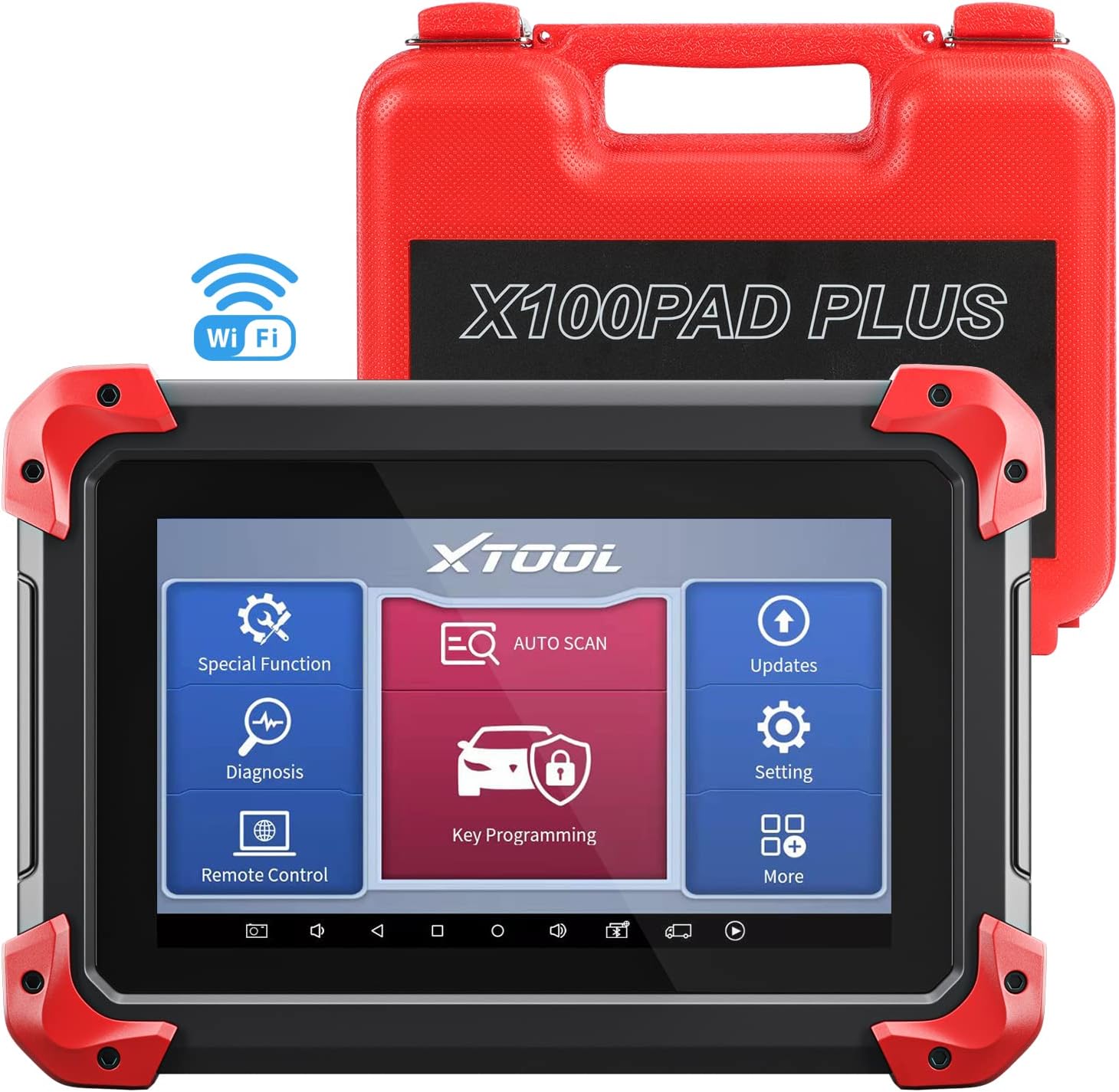 XTOOL X100 PAD Plus Automotive Key Programming Tool 2022 Newest, OE-Level All Systems Diagnostic, 23+ Services, ABS Bleed, Oil Reset, Throttle