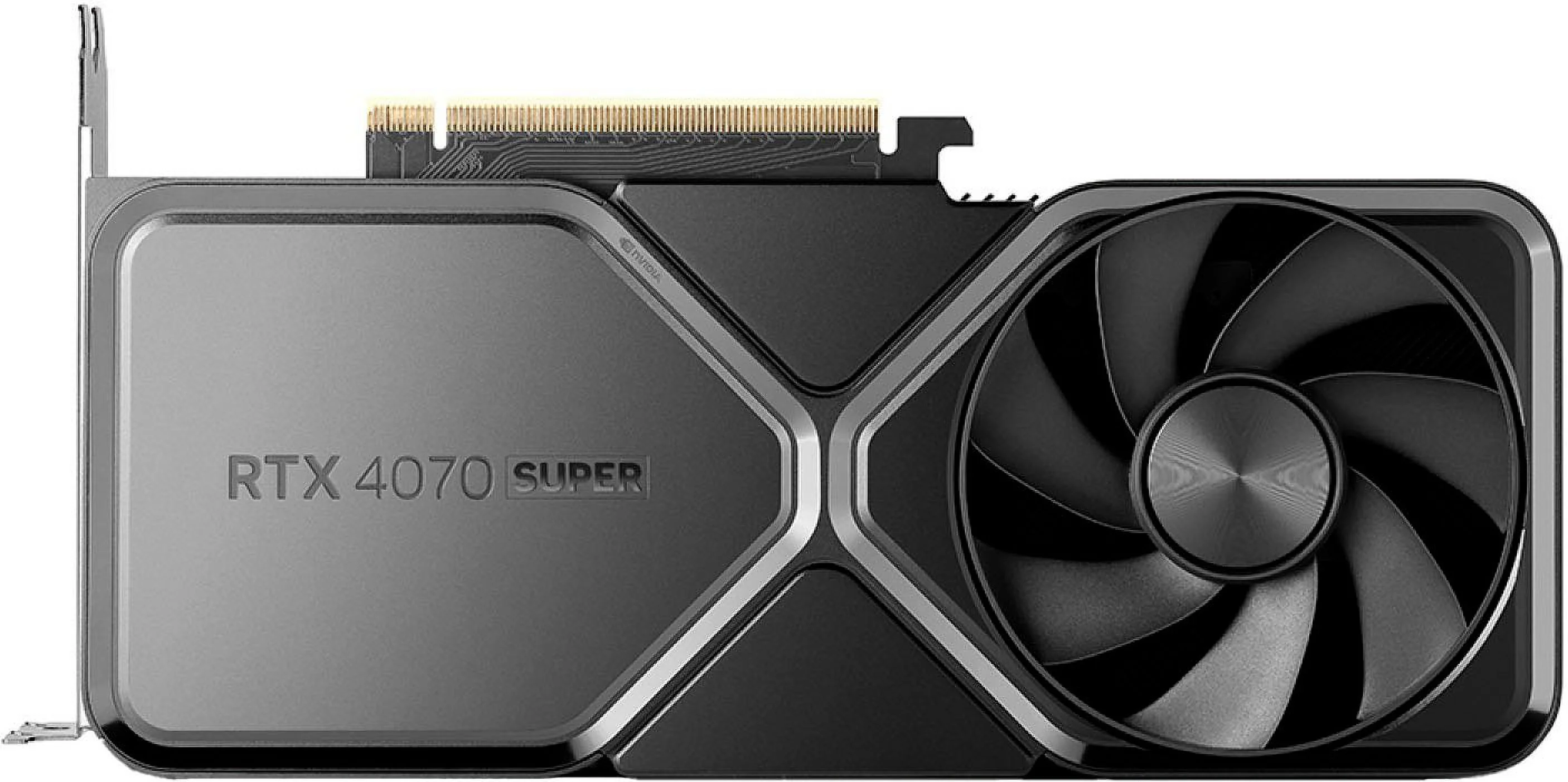 NVIDIA - GeForce RTX 4070 SUPER 12GB GDDR6X Graphics Card - Titanium/Black - Radiant Selections
