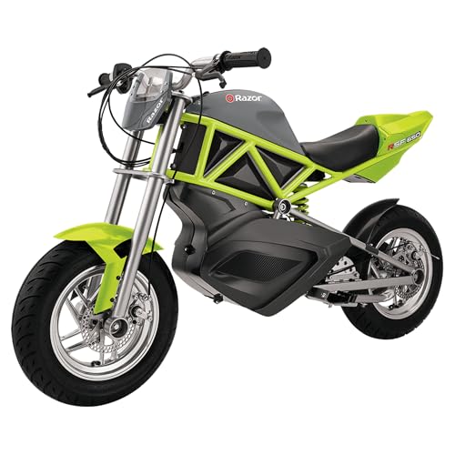 Razor Electric Bike with Pneumatic Tires, Chain Driven Motor, & Speeds of 17 Miles per Hour, RSF650