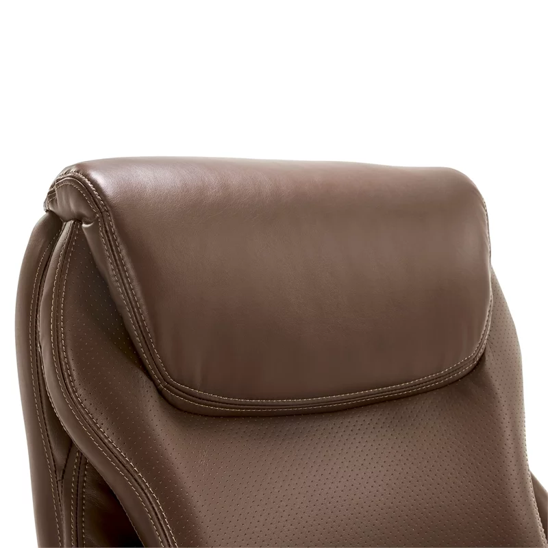 La-Z-Boy Hyland Executive Office Chair Chestnut Brown