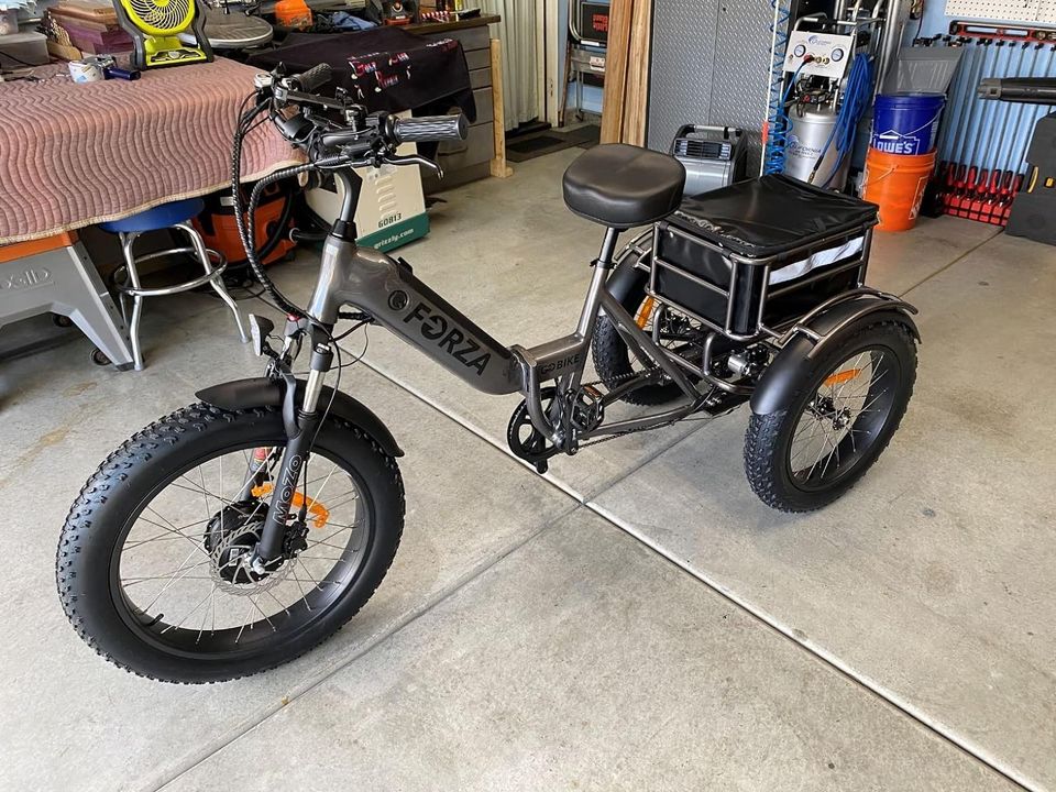 &middot; MALISA Electric Trike for Adults, 3 Wheel Motorized Bicycle with Big Wheels, Long Range Adult.