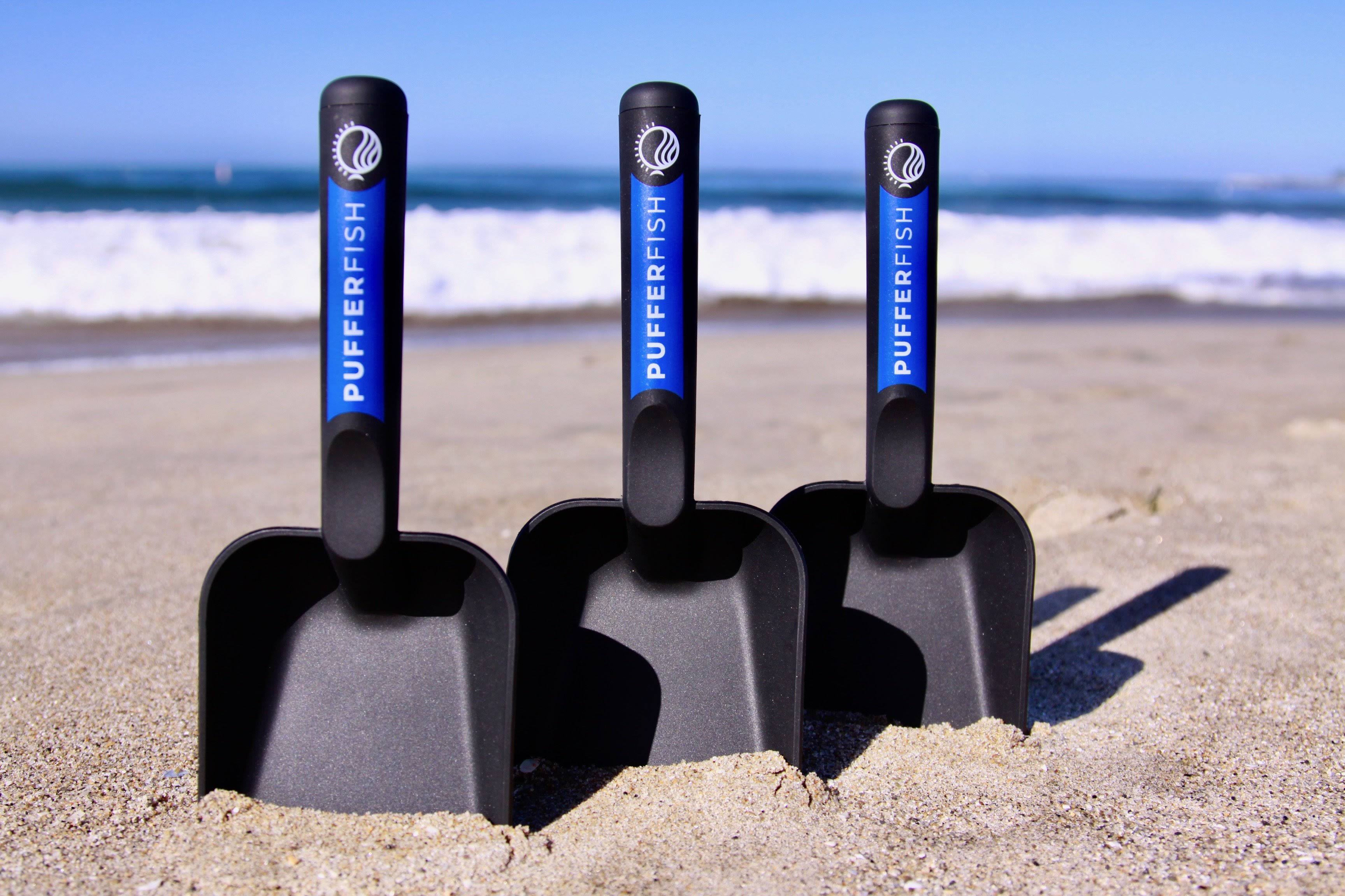 Pufferfish Sand Castle Kit - Pro-Quality Tools for Building Amazing Sand Castles, Including Bucket, Big Shovel, and Super Scoop