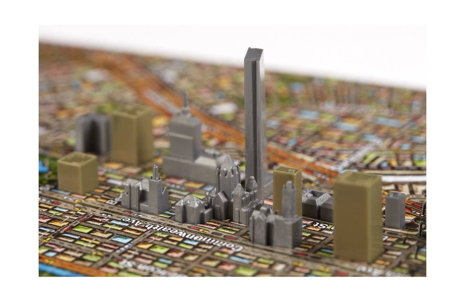4D Cityscape Puzzle - Boston, USA