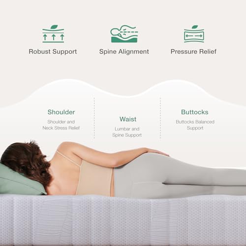 Novilla Twin Mattress, 12 Inch Gel Memory Foam Mattress Twin in a Box, Bamboo Charcoal Foam & Breathable Soft Cover for Clean, Peaceful Sleep