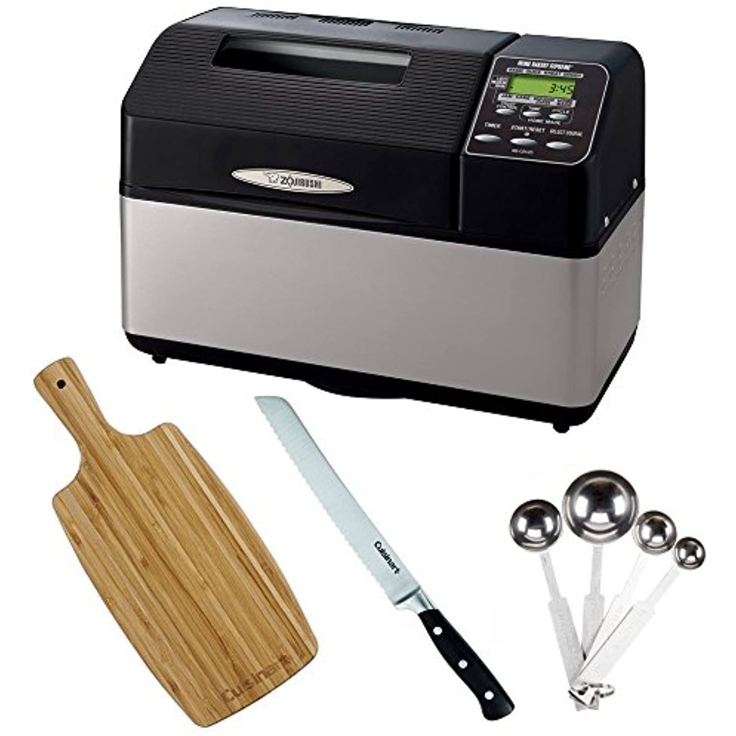 Zojirushi BB-CEC20 Home Bakery Supreme 2 lb. Loaf Breadmaker w/ Accessory Bundle - Megean