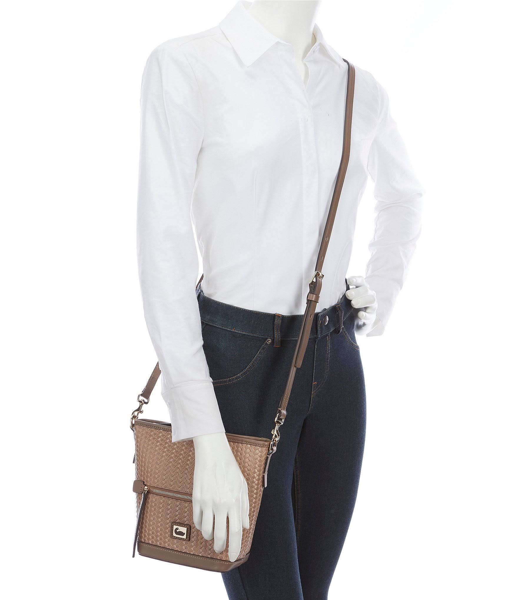 Dooney u0026 Bourke Camden Woven Mini Hobo Crossbody Shoulder Bag
