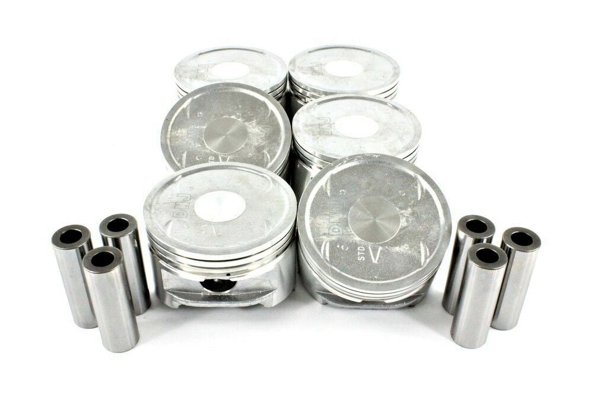 DNJ P131 Piston Set Fits Cars & Trucks 99-05 Chrysler Dodge Mitsubishi 3.0L SOHC 24V Fits select: 2000-2005 MITSUBISHI ECLIPSE