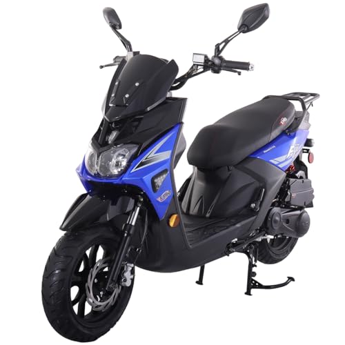 X-PRO Fiji 200 EFI Electronic Fuel Injection Moped Scooter with 13" Alloy Wheels