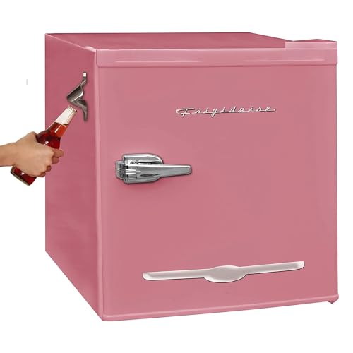 Frigidaire EFR176 1.6 cu. ft. Retro Bar Fridge with Side Bottle Opener