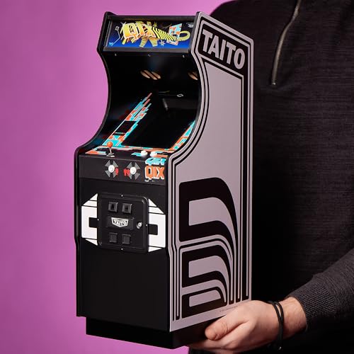 Numskull Quarter Arcades Teenage Mutant Ninja Turtles Collector's Edition Mini Arcade - 1/4 Scale Authentic Wooden Replica, Original ROM