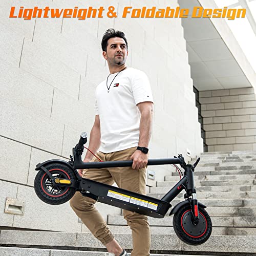 EVERCROSS Electric Scooter, 350W/500W Electric Scooter Adults, 8.5"/10" Tires, Up to 19/22 Miles Range
