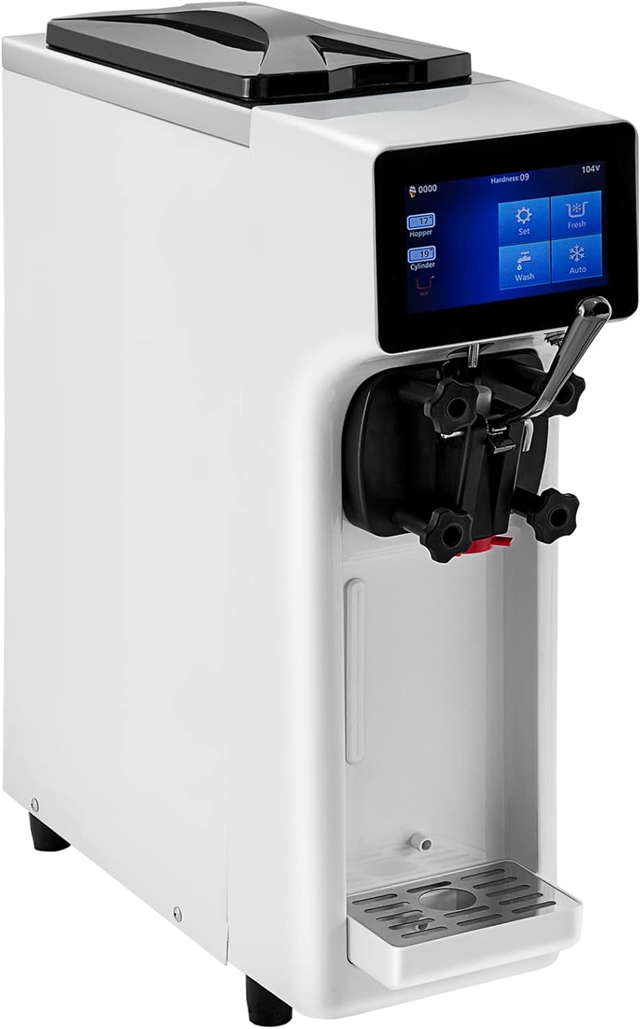 VEVOR Commercial Ice Cream Maker, 10-20L/H Yield