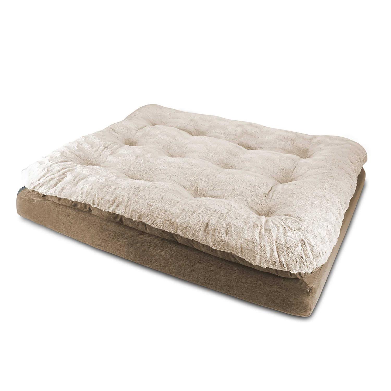 Canine Creations Arlee Pillow Topper Rectangle Pet Dog Bed - Pet Supplies online store