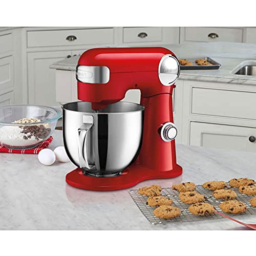 Cuisinart SMD-50BC Precision Pro 5.5-Quart Digital Stand Mixer With 12-Speeds, 3 Preprogrammed Food Prep Settings, Mixing Bowl, Whisk