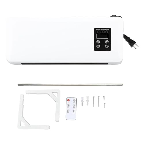 Mini Split AC/Heating System, Wall Mounted Portable Ductless Air Conditioner Fan With Remote, 2024 Wall Mounted Air Curtain Fan 2 In 1