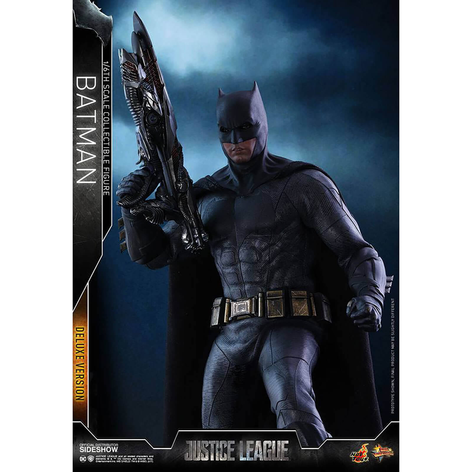 Hot Toys 1/6 Justice League Batman (Deluxe) MMS456 Sixth Scale Figure
