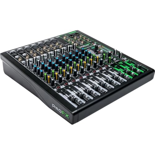 Mackie ProFX10 Go Battery-powered 10-channel Mixer with USB and Enhanced Effects