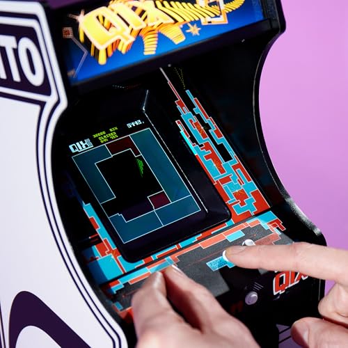 Numskull Quarter Arcades Teenage Mutant Ninja Turtles Collector's Edition Mini Arcade - 1/4 Scale Authentic Wooden Replica, Original ROM