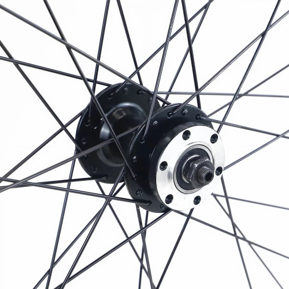 Mountain Bike 29" Double Wall Alloy Wheelset - Bicycle 32H Disc Brake MTB Wheelset, Quick Release Front Rear Wheels