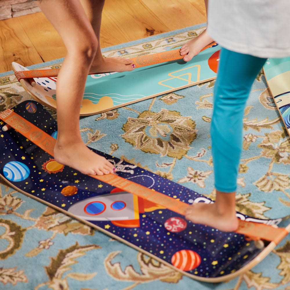 Gibbon GiBoard Balance Board for Adults &amp; Kids Slackline Workout Equipment Home Gym Training - Sports Supplies Online Store