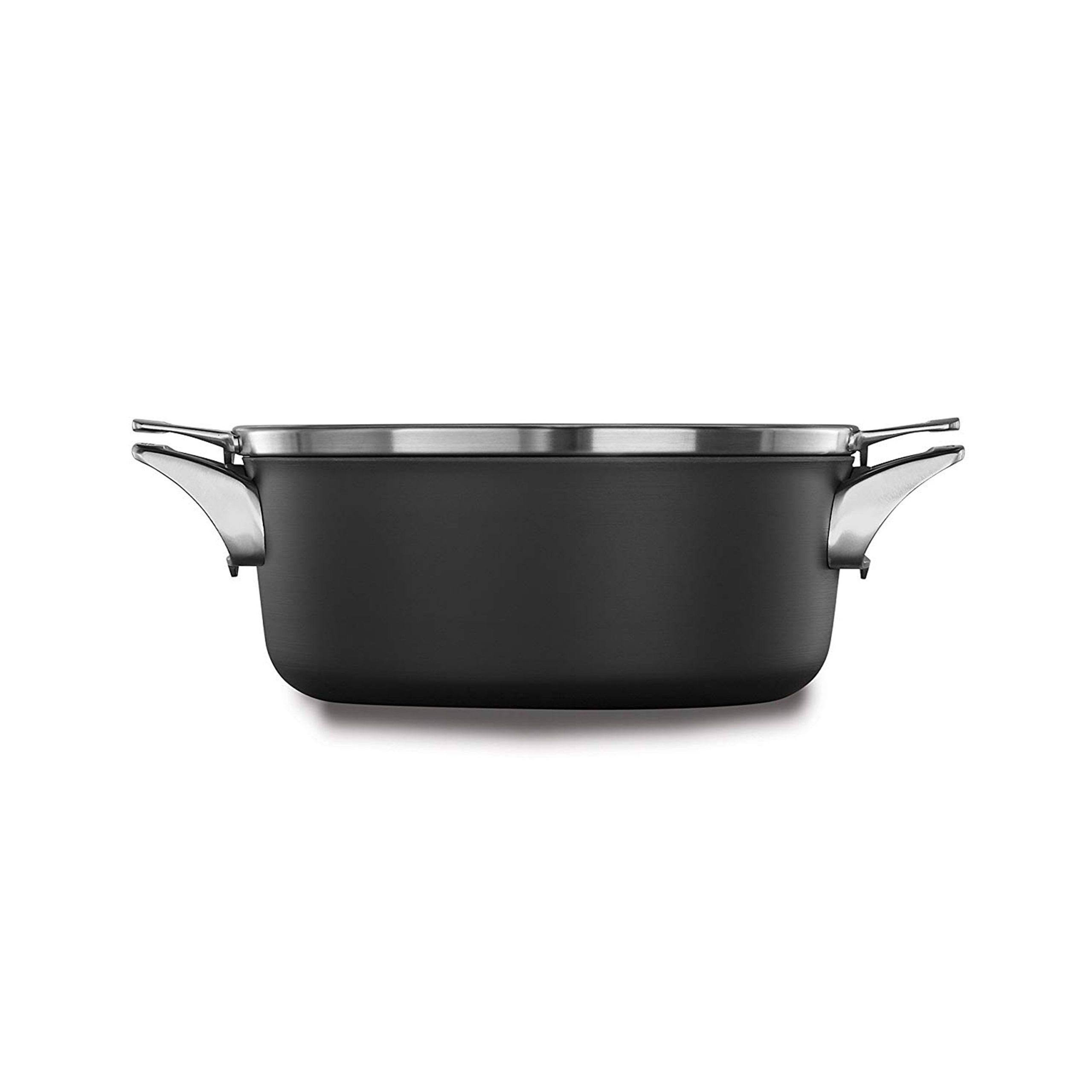Calphalon Premier Space Saving Nonstick 5qt Dutch Oven with Cover